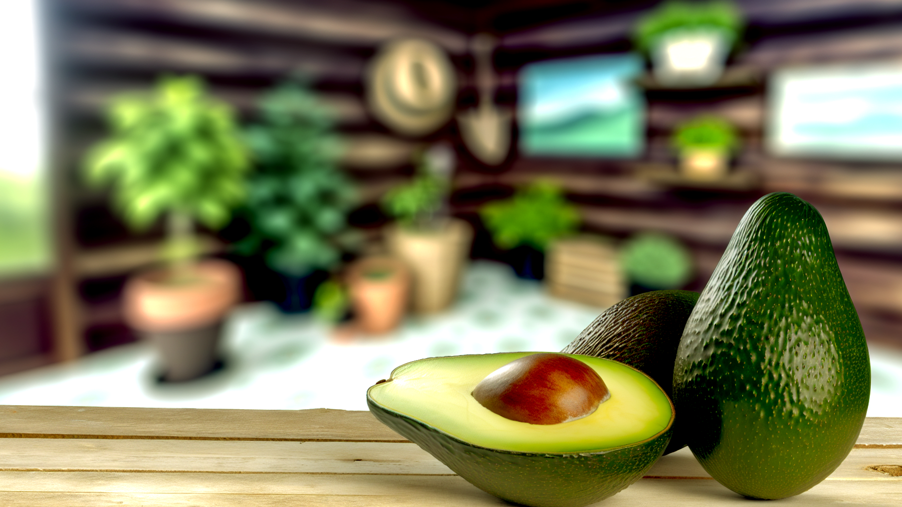 Avocado frullato cuore sano"