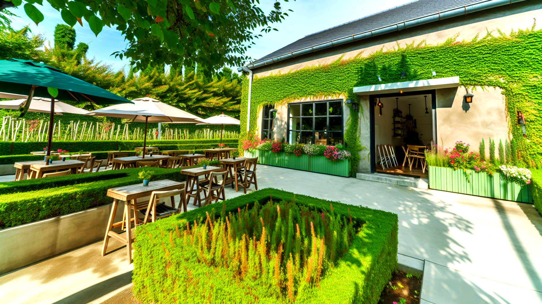 Fondi di caffè piante giardino"